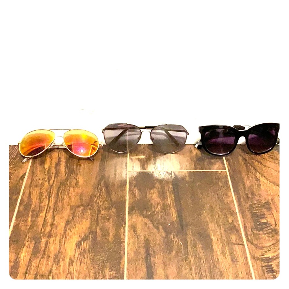 3 sunglasses for the price of 1